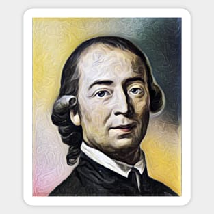 Johann Gottfried Herder Portrait | Johann Gottfried Herder Artwork 10 Sticker